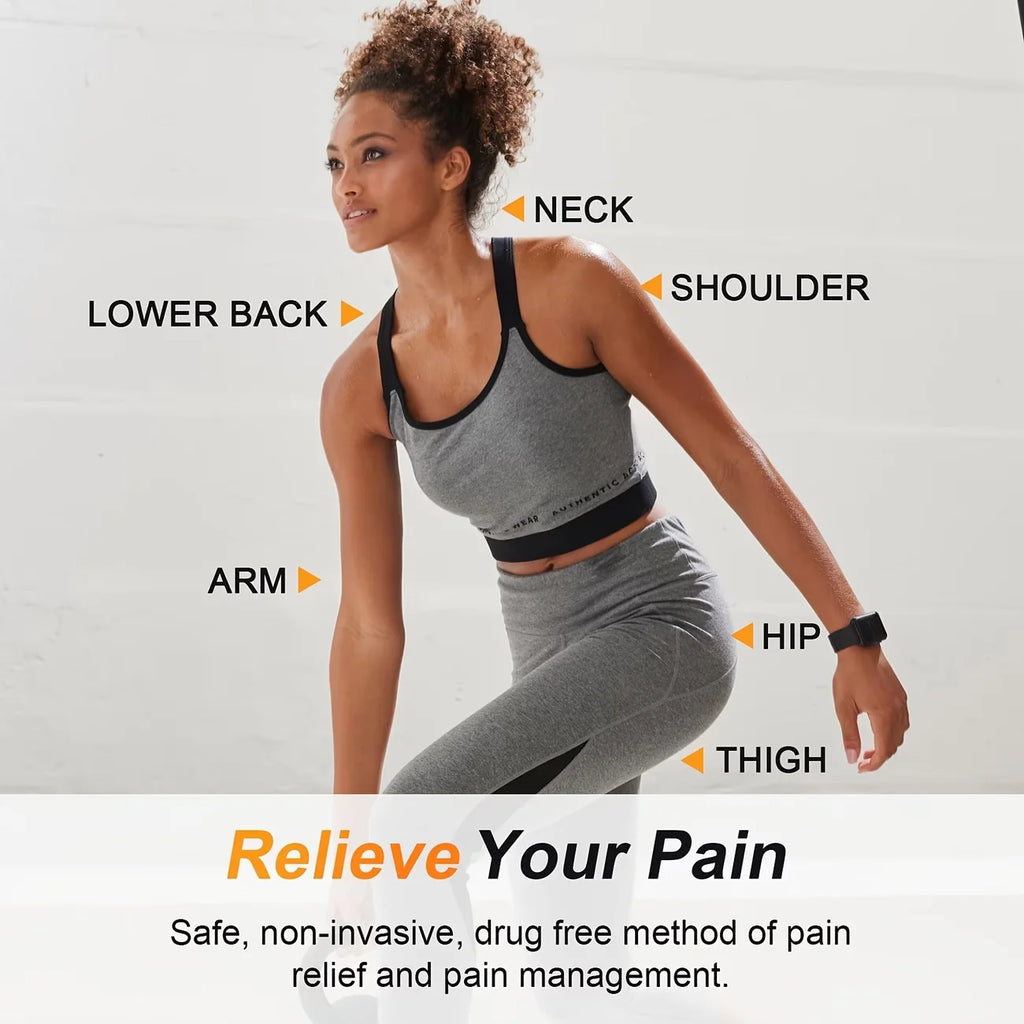 3-in-1 TENS EMS Muscle Stimulator | Dual Channel Massager EMS TENS Massager QXL