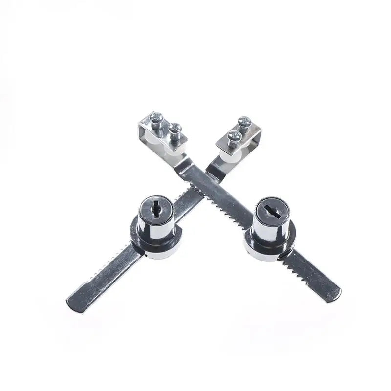 Sliding Glass Door Lock + 2 Keys | Cabinet & Terrarium Security Cabinet Door Lock QXL