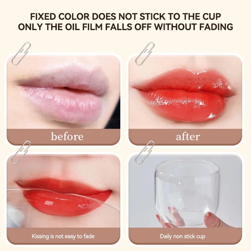 GECOMO Black Magic Color-Changing Lipstick | Moisturizing Gloss Color-Changing Lipstick QXL