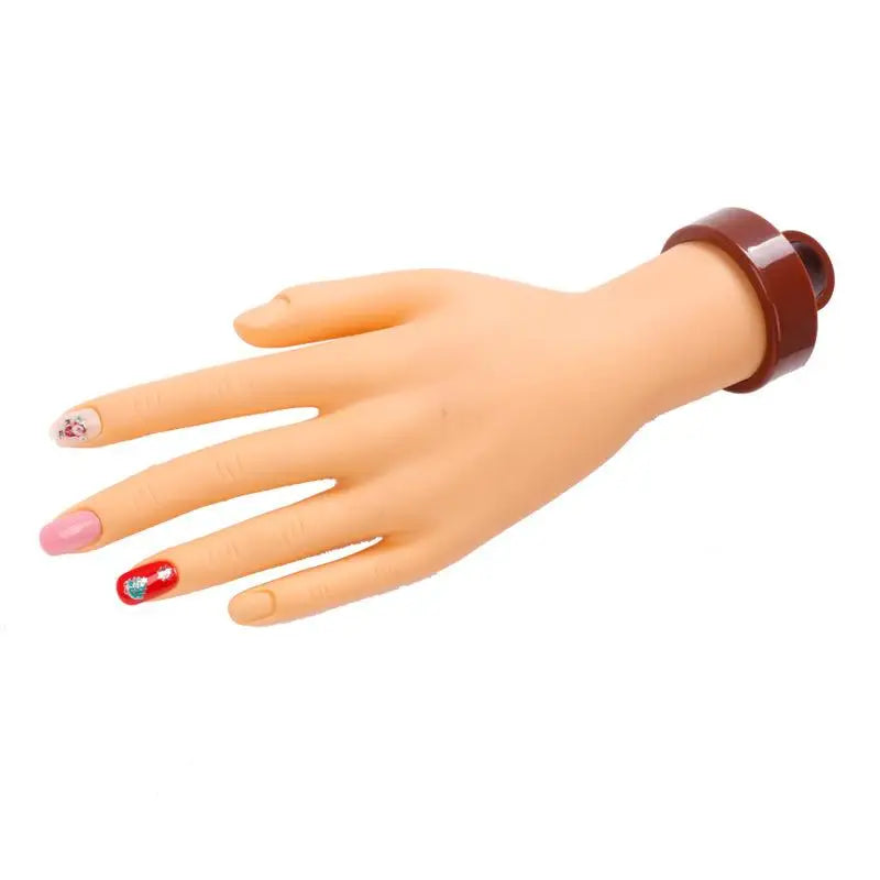 Adjustable Nail Practice Hand with Desktop Bracket | Mannequin Nail Practice Hand QXL