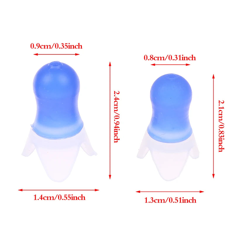 Silicone Pressure Equalizing Earplugs | Flight & Sleep Use Silicone Earplugs QXL