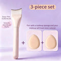 Ultra-Thin Seamless Foundation Brush | Soft Synthetic Fiber Foundation Brush QXL 3 pcs