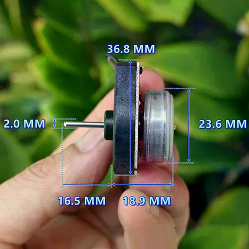 Nidec 24mm Micro Brushless DC Motor 6V–12V 12000RPM + Driver Board Brushless DC Motor QXL