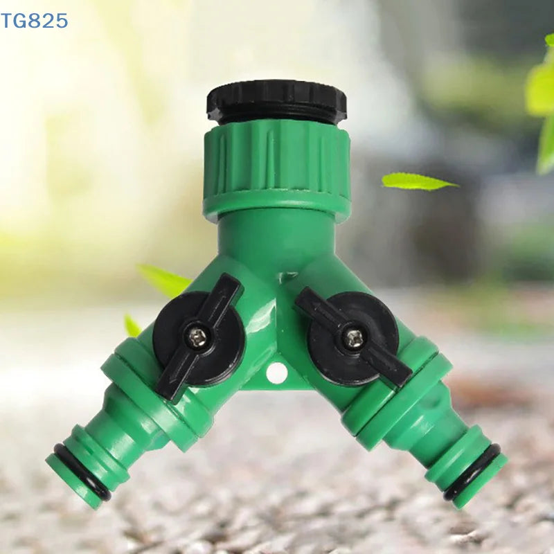 2-Way Garden Hose Y Splitter Valve | 3/4" Female Thread Garden Hose Splitter QXL