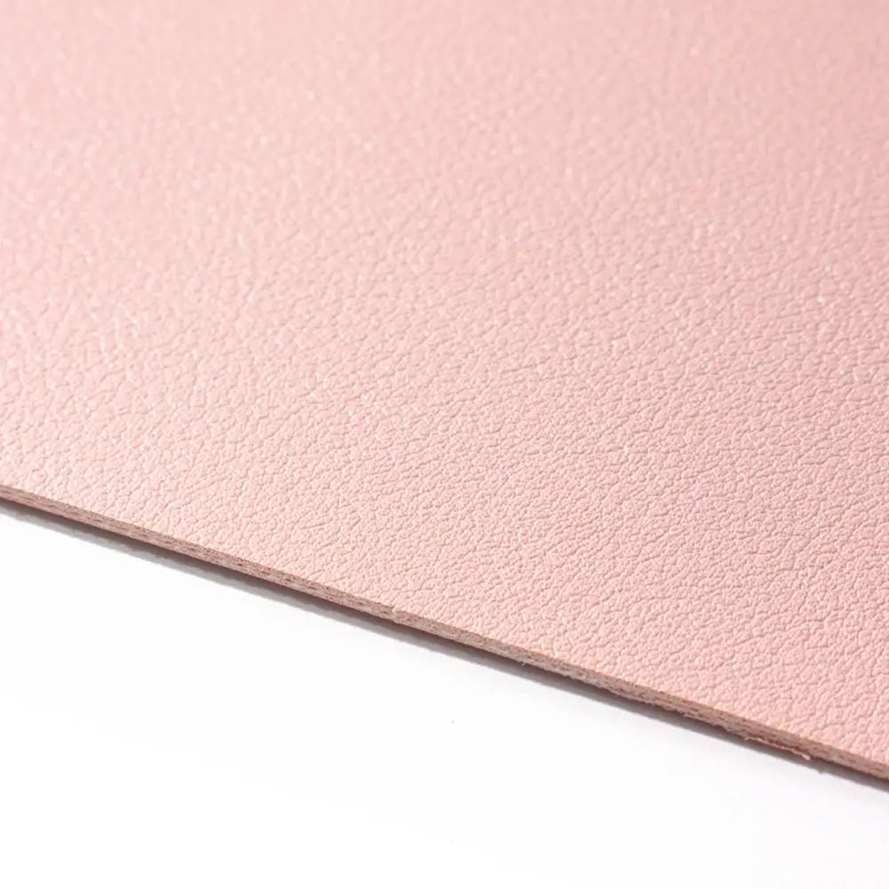 Pink Leather Nail Art Table Mat | Anti-Slip Armrest Cushion Nail Art Mat QXL