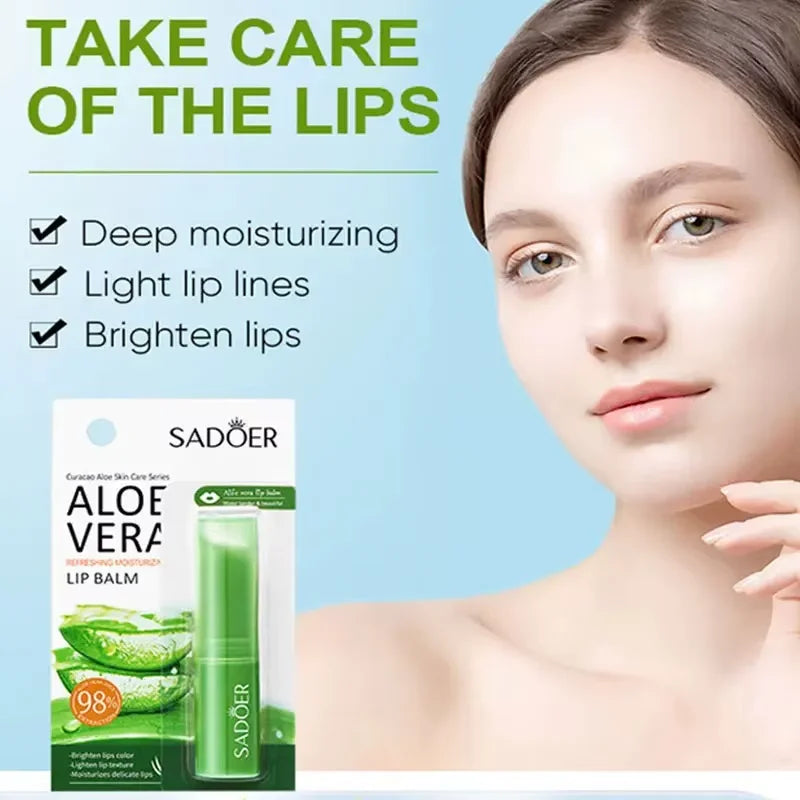 Hoygi Aloe Lip Balm – Deep Hydration & Nourishing Lip Care Aloe Lip Balm QXL