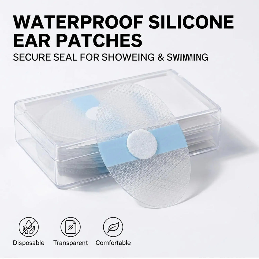 Waterproof Disposable Ear Covers | Swimming & Shower Patches Disposable Ear Covers QXL