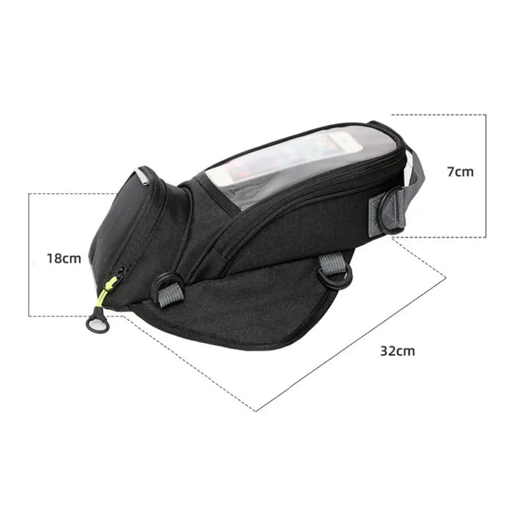 Motorcycle Tank Bag 5L Waterproof Touchscreen Phone Pocket Motorcycle Tank Bag QXL