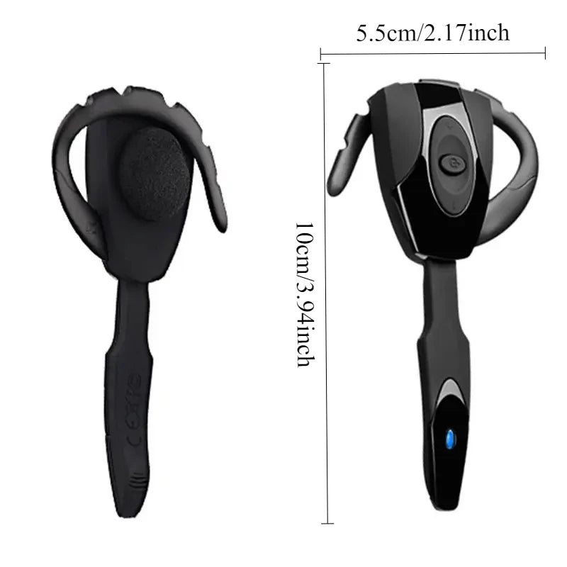 YITHOR Bluetooth Ear Hook Headset with Mic | USB Rechargeable Bluetooth Headset QXL