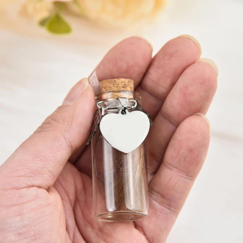Pet Memorial Keepsake Bottle | Dog & Cat Fur Storage Urn Pet Memorial Urn QXL