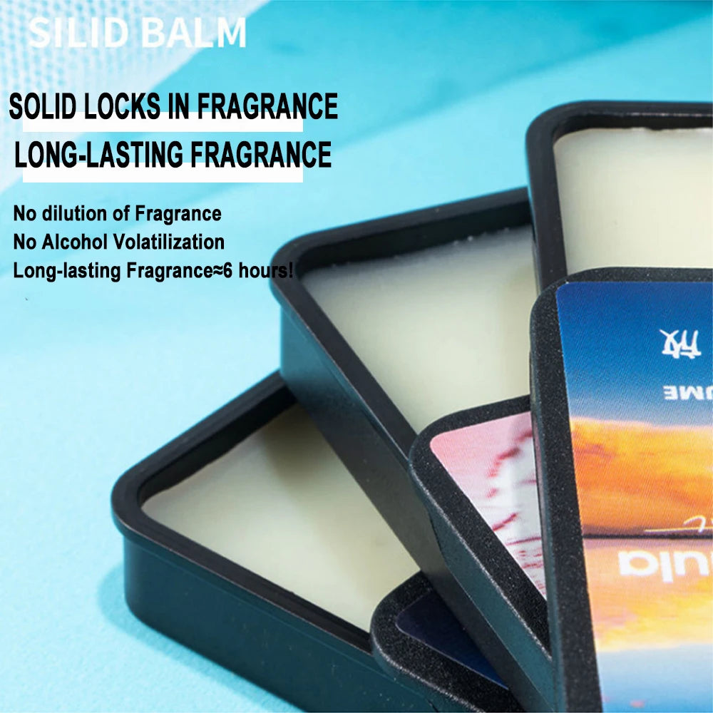 4-Piece Solid Perfume Set | Floral & Fruity Fragrance Gift Set Solid Perfume Set QXL