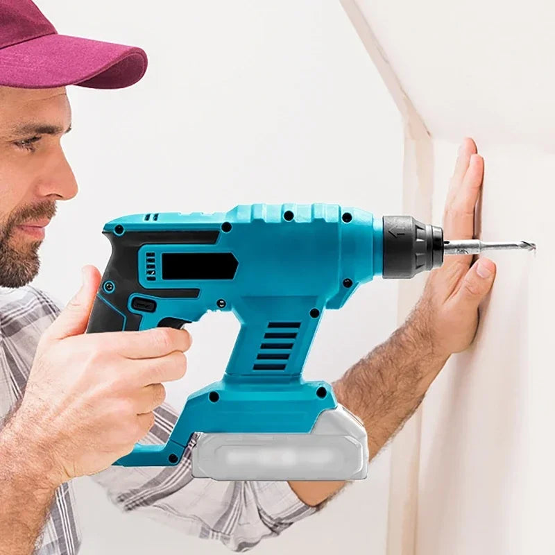 Dreamburgh Cordless Brushless Hammer Drill | Makita 18V Cordless Hammer Drill QXL