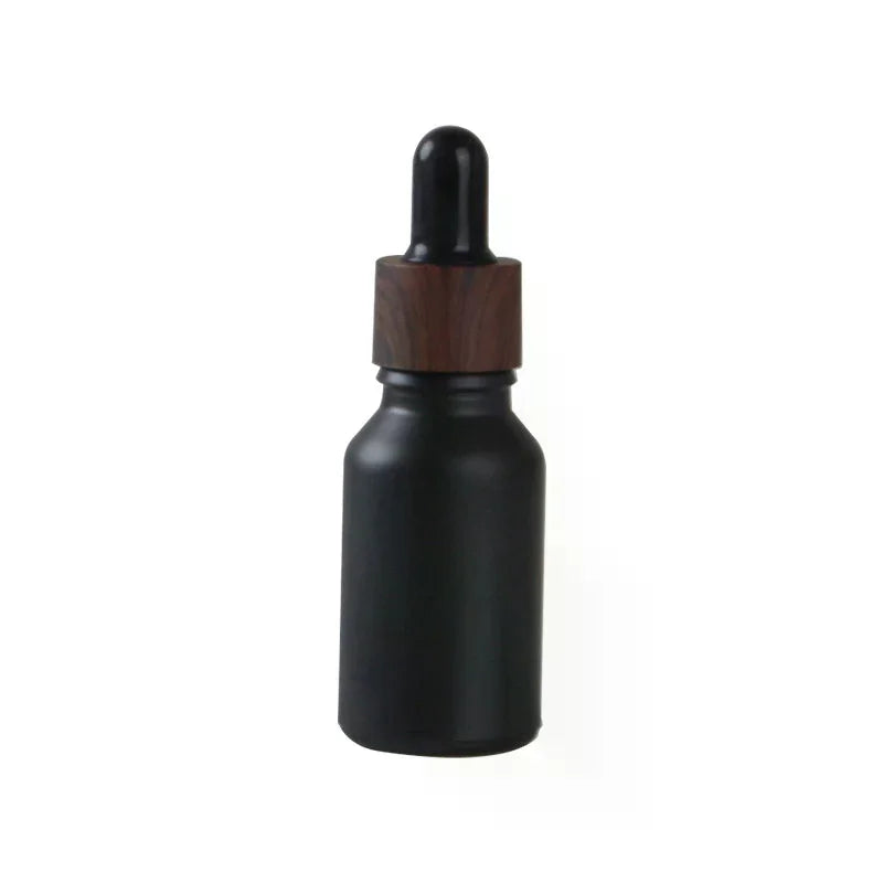 Frosted Black Glass Dropper Bottle | Essential Oil & Serum Glass Dropper Bottle QXL