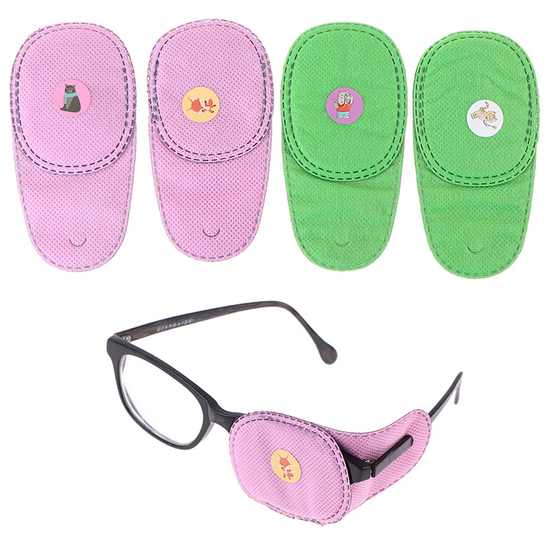 6-Pack Kids Reusable Eye Patches | Soft Occlusion Eyeshade Set Kids Eye Patch QXL