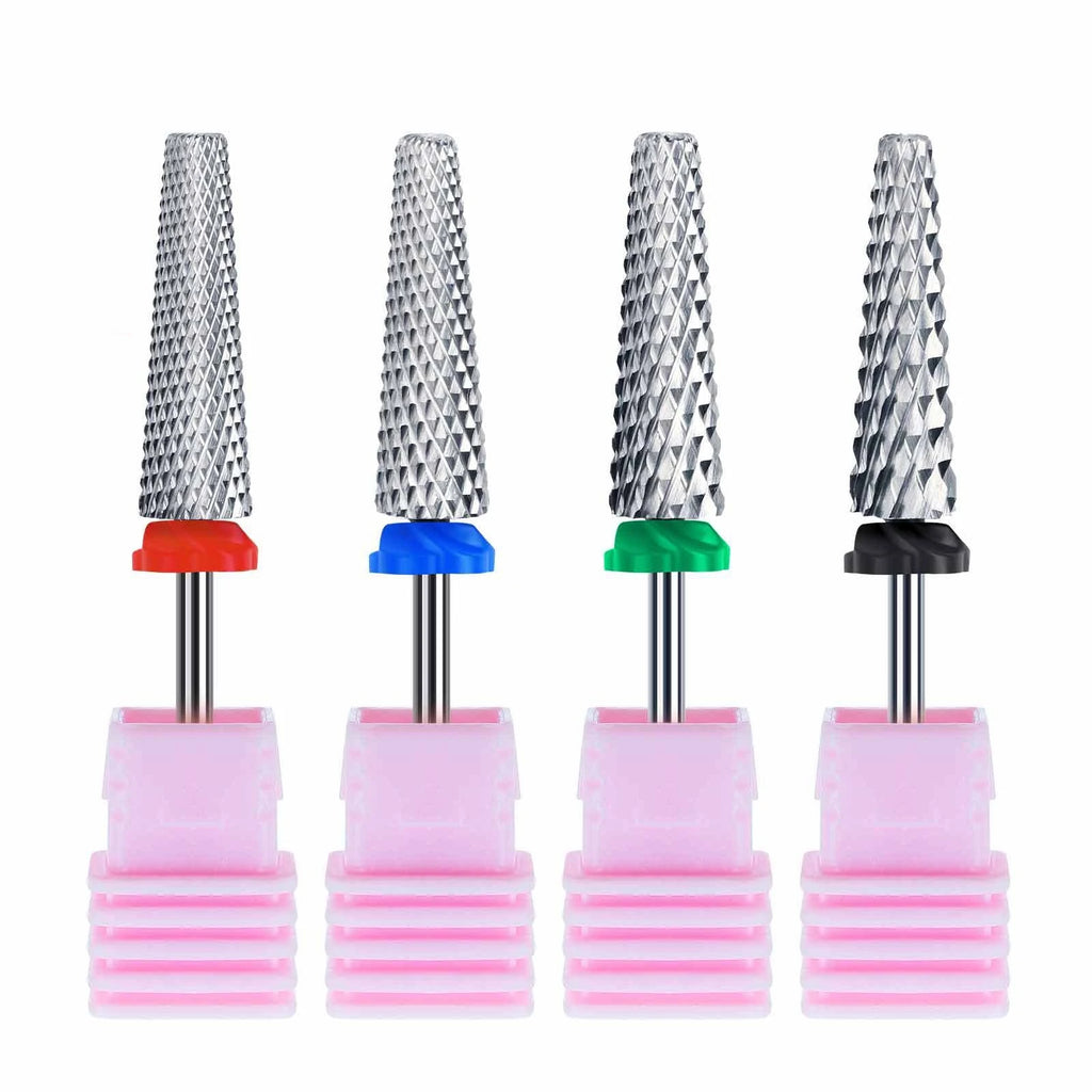 Long Cylinder Tungsten Carbide Nail Drill Bit | Gel Removal Nail Drill Bit QXL