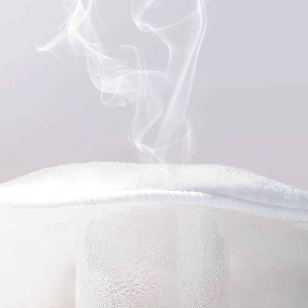 Hot & Cold Compress Face Towel | Reusable Coral Fleece Steam Compress Face Towel QXL