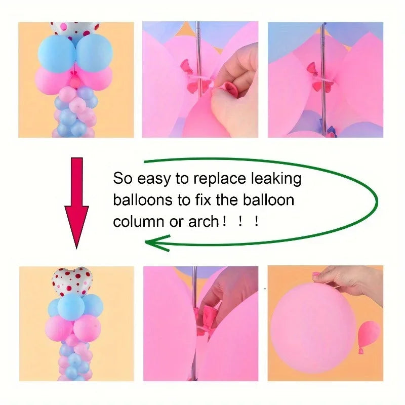 Plum Blossom Balloon Arch Clip & Ring Buckle | Party Décor Balloon Arch Clip QXL
