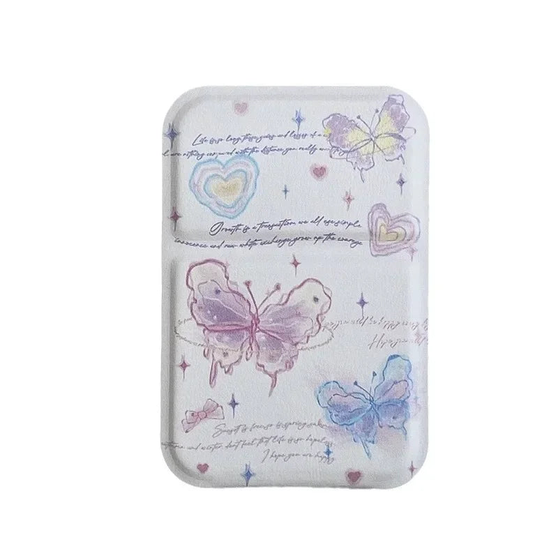 Butterfly Foldable Compact Makeup Mirror | Portable Travel Mini Compact Makeup Mirror QXL