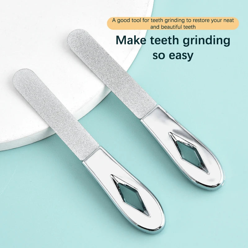 Stainless Steel Double-Sided Teeth File | Dental Sanding Tool Dental Filing Tool QXL
