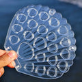 Seashell Acrylic Storage Box | Transparent Jewelry Display Case Acrylic Display Box QXL A1
