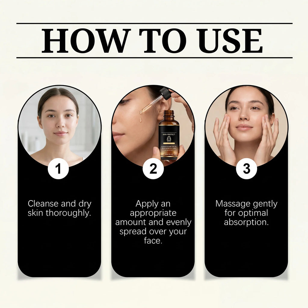 Tightening Face Serum – Firm, Hydrate & Smooth Skin 60ml Anti-Aging Face Serum QXL