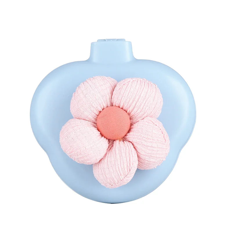 Kids Fluffy Flower Air Cushion Comb – Wide Tooth Anti-Static Kids Hair Comb QXL 1