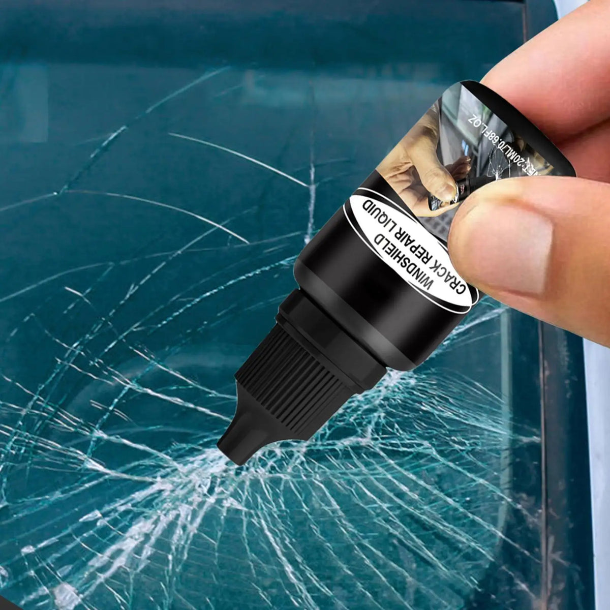 Nano Windshield Repair Kit | Car Glass Scratch & Crack Fix Windshield Repair Kit QXL
