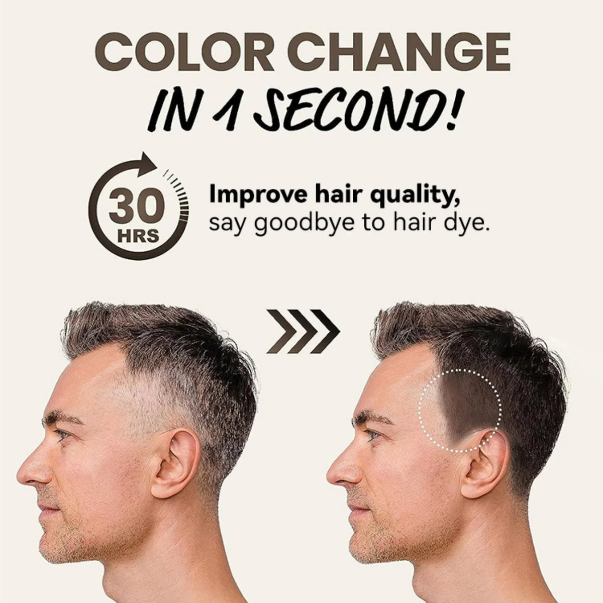 Temporary Hair Dye Pen – Gray Coverage Black & Brown | MLSMILE Temporary Hair Dye Pen QXL