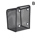Magnetic Pencil Holder Metal Mesh Basket Desktop Organizer Magnetic Desk Organizer QXL B