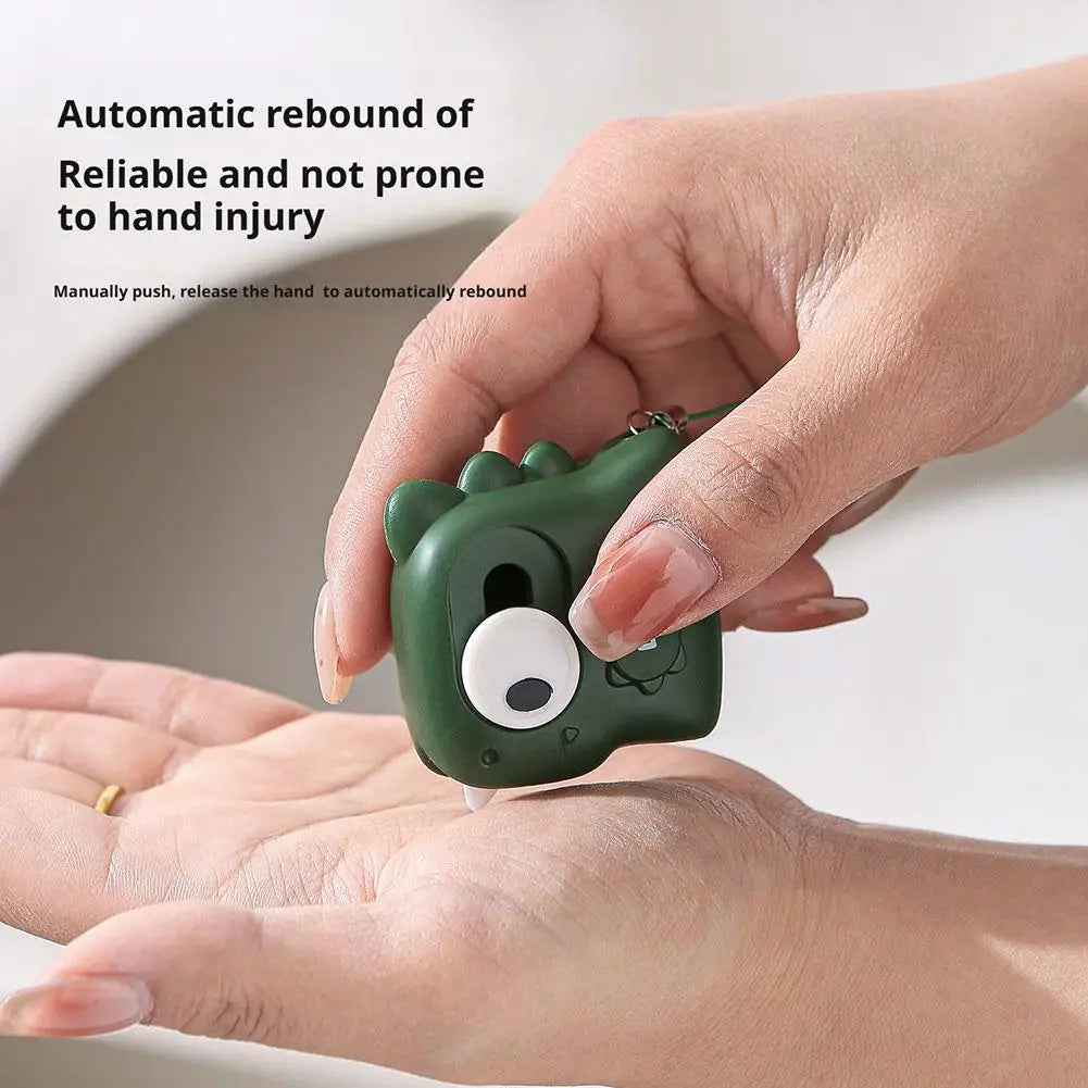 Dinosaur Mini Box Cutter | Auto-Retracting Ceramic Blade Mini Box Cutter QXL