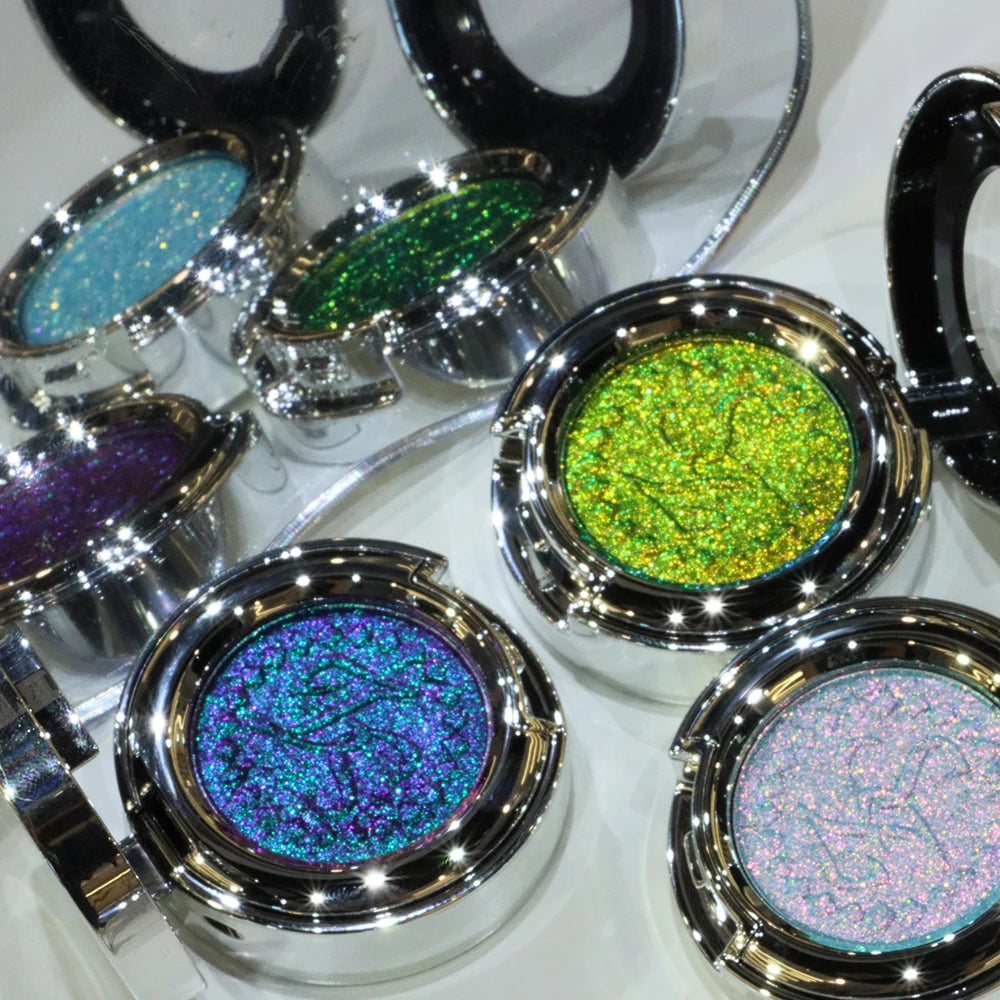 Chameleon Gradient Sparkle Eyeshadow | Long-Lasting Highlighter Sparkle Eyeshadow QXL
