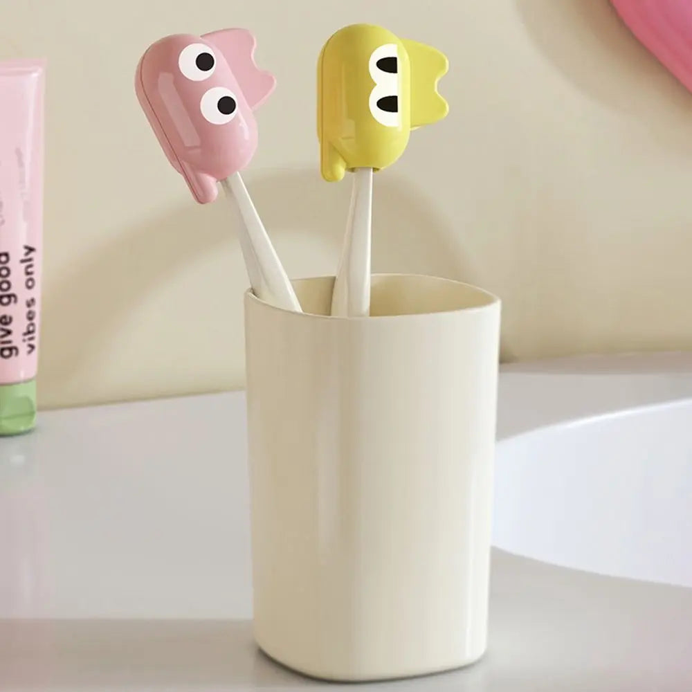 Cat Shape Toothbrush Head Cover | Portable Protective Cap Toothbrush Head Cover QXL
