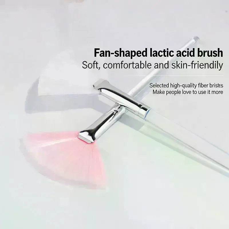 Fan-Shaped Facial Mask Brush | Soft Nylon Applicator Facial Mask Brush QXL