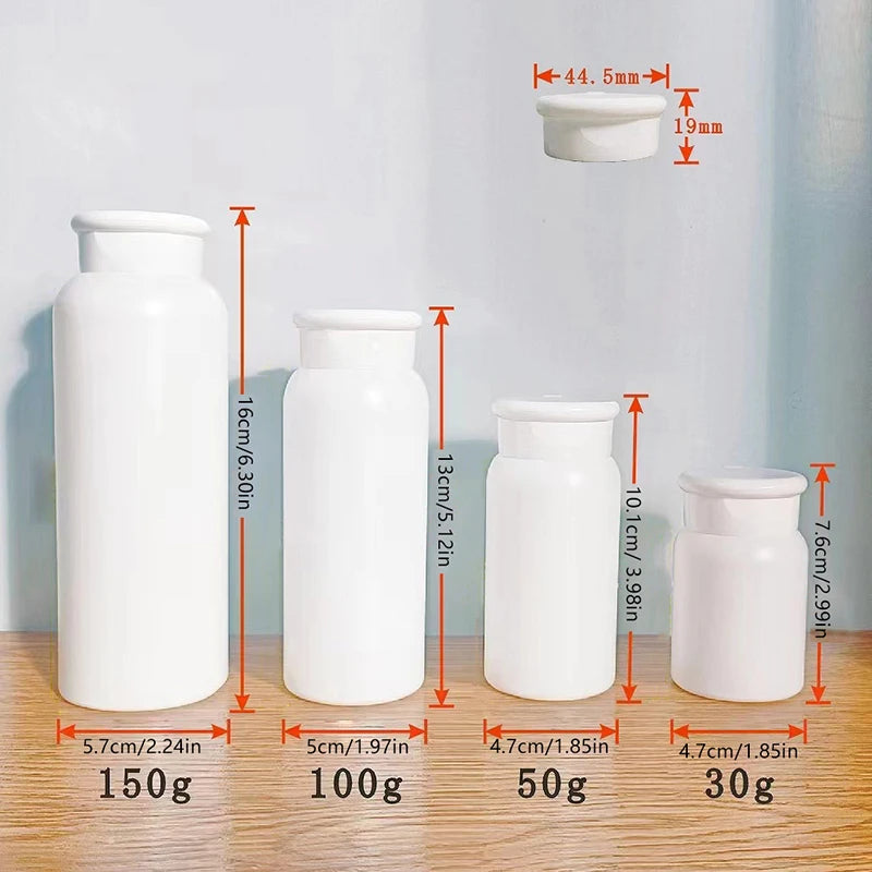 Refillable Powder Dispenser Bottle 30–150g | Shaker Container Powder Dispenser Bottle QXL