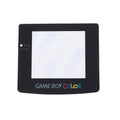 Game Boy Color GBC Replacement Screen Lens Panel – Black Console Replacement Part QXL One Size
