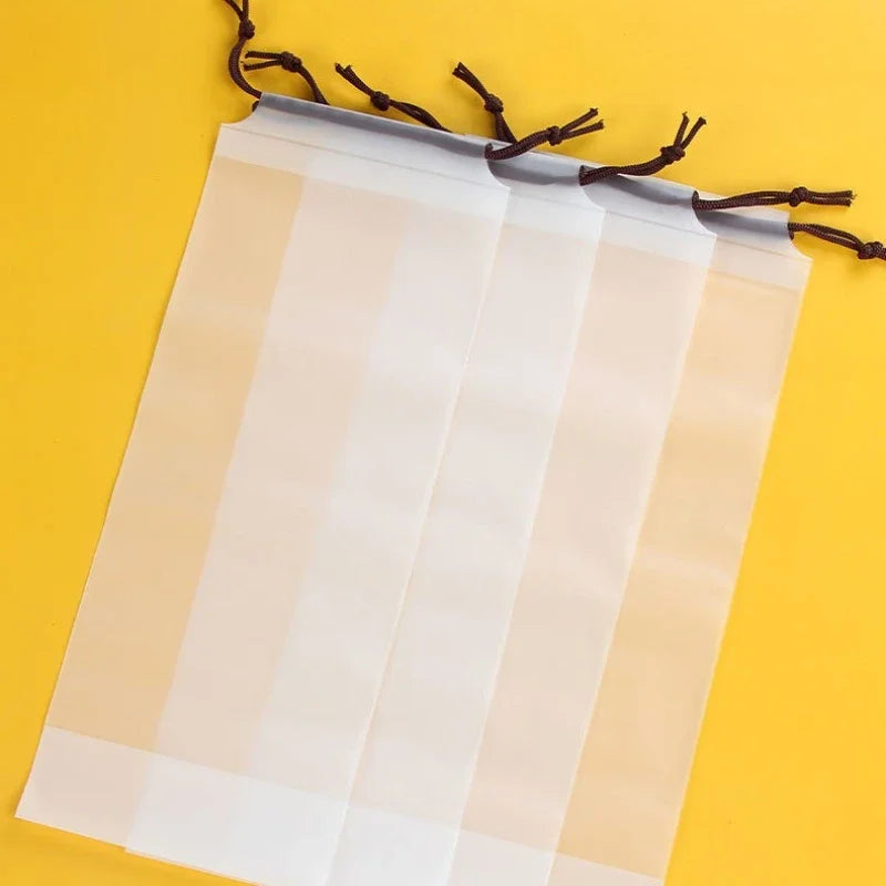 Waterproof Translucent Umbrella Storage Bag | Drawstring Cover Umbrella Storage Bag QXL