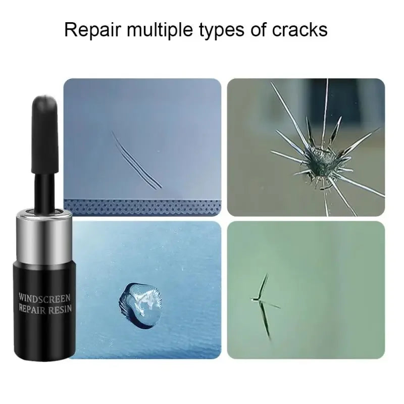 2-Pack DIY Glass Repair Resin Kit | Windshield & Screen Fix Glass Repair Kit QXL