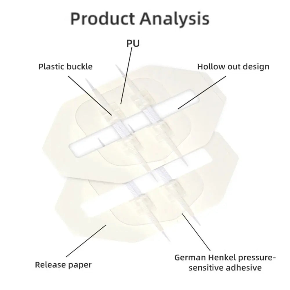 Zip Suture Wound Closure Strips | No-Stitch First Aid Bandage Wound Closure Strips QXL