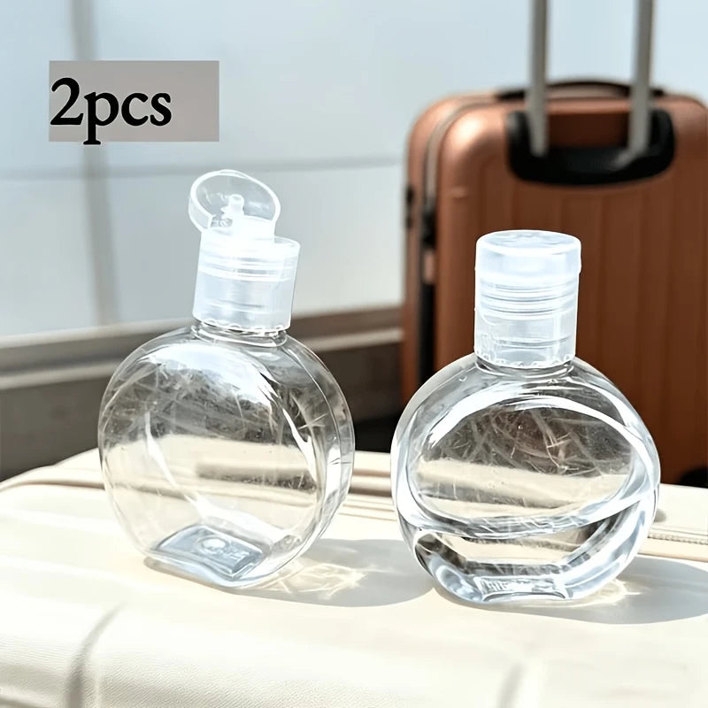 Refillable Leak-Proof Pump Cosmetic Travel Bottles | Lotion Travel Pump Bottles QXL 2pcs