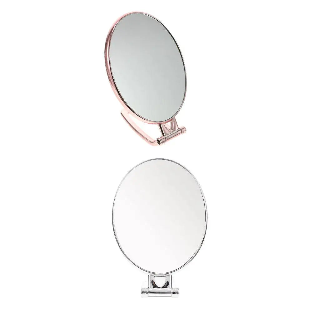 2-Pack Oval Foldable Makeup Mirror | Desktop & Portable Foldable Makeup Mirror QXL Default Title