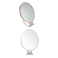 2-Pack Oval Foldable Makeup Mirror | Desktop & Portable Foldable Makeup Mirror QXL Default Title