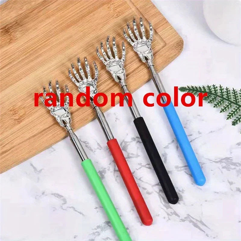 Retractable Back Scratcher – Holiday Stainless Steel Tool Back Scratcher Tool QXL