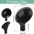Watering Can Rose Head Nozzle | Universal Gentle Spray Replacement Watering Can Nozzle QXL black