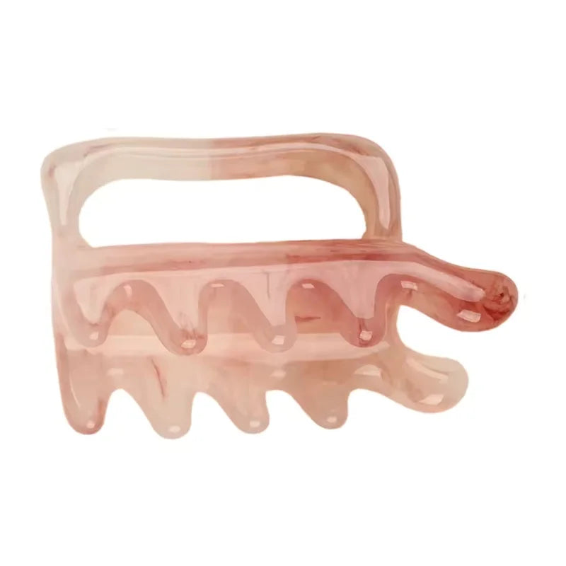 Resin Double-Push Body Massager | Spine, Waist & Shoulder Tool Body Massage Tool QXL