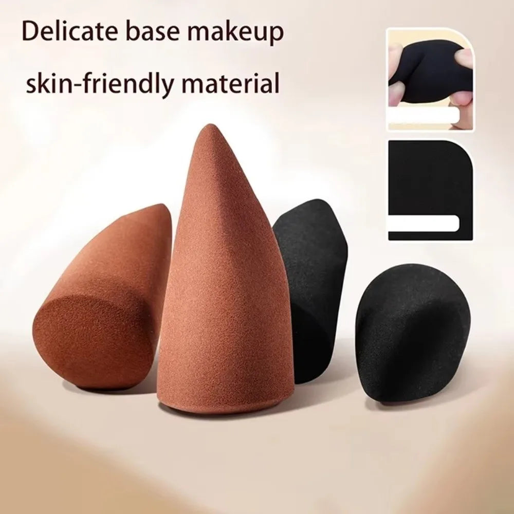 Conical Makeup Blending Sponge | Contour & Concealer Puff Makeup Blending Sponge QXL