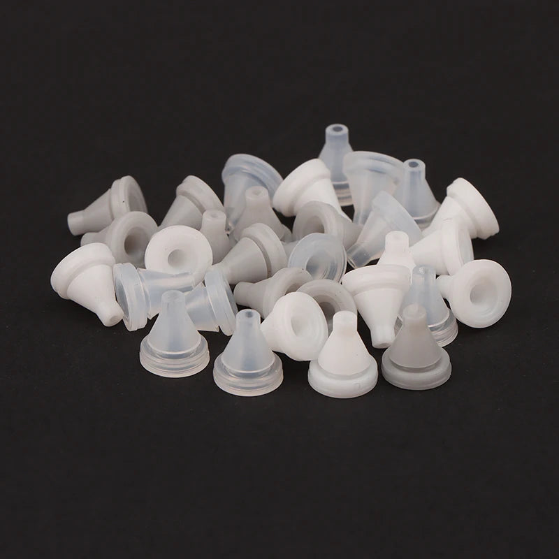 50-Pack Silicone Shower Head Nozzle Replacements | 4mm Fit Shower Nozzle Parts QXL