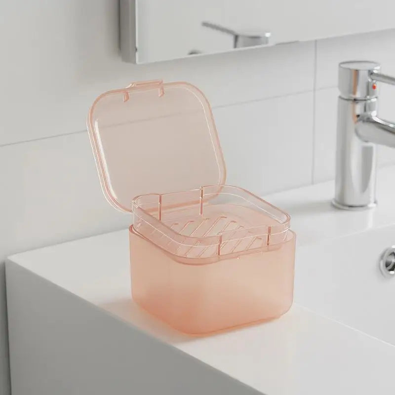 Orthodontic Retainer Storage Case with Bite Stick & Brush Retainer Storage Case QXL