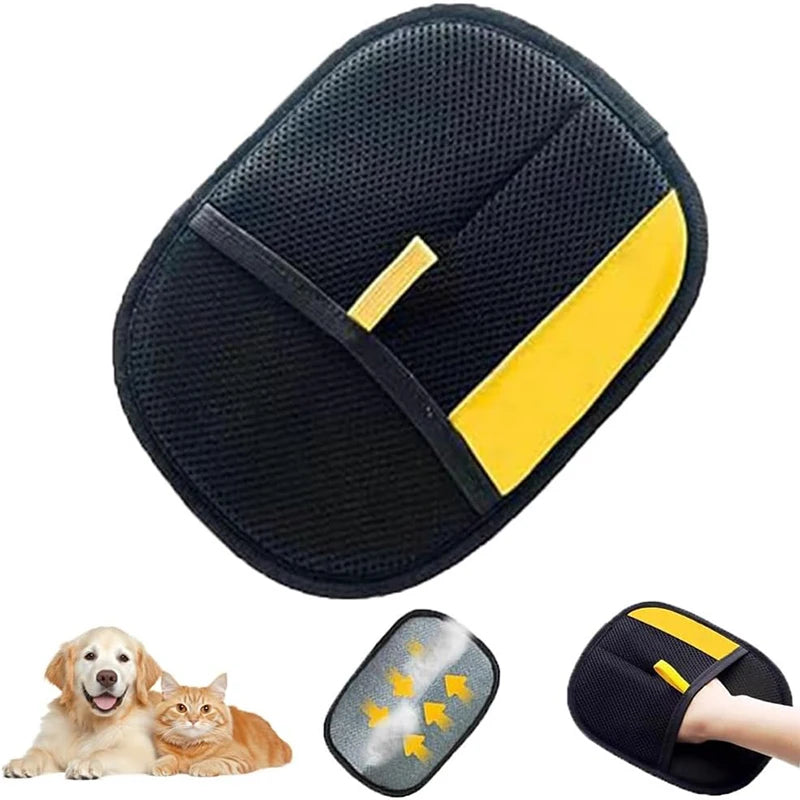 Electrostatic Pet Hair Remover Glove | Cat & Dog Grooming Pet Grooming Glove QXL