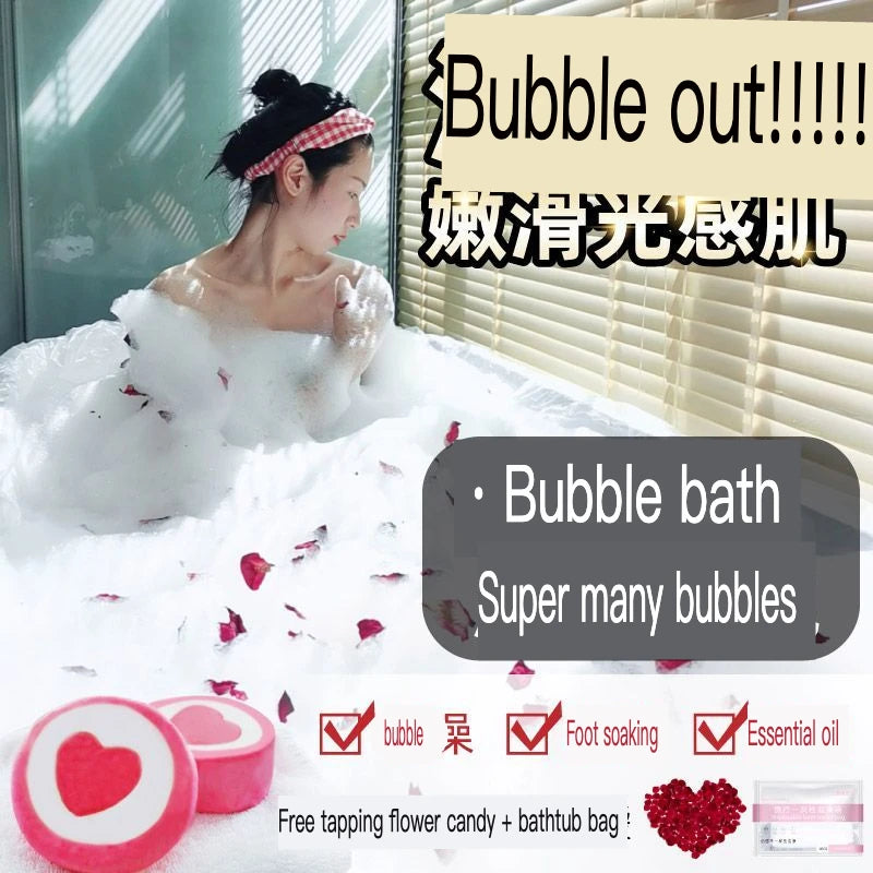 Heart-Shaped Bath Salt Bombs | Moisturizing & Nourishing Bath Salt Bomb QXL