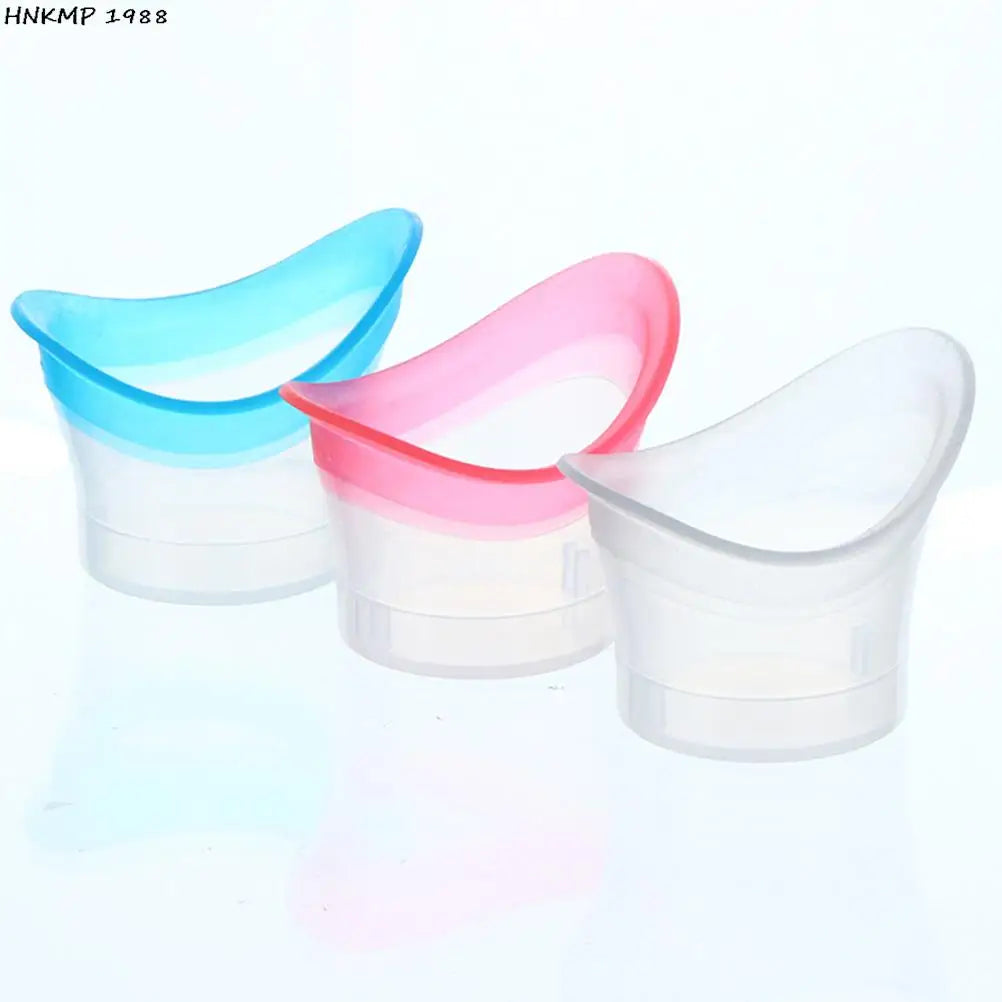 2-Pack Reusable Silicone Eye Wash Cups | Soft Eye Bath Set Eye Wash Cup QXL